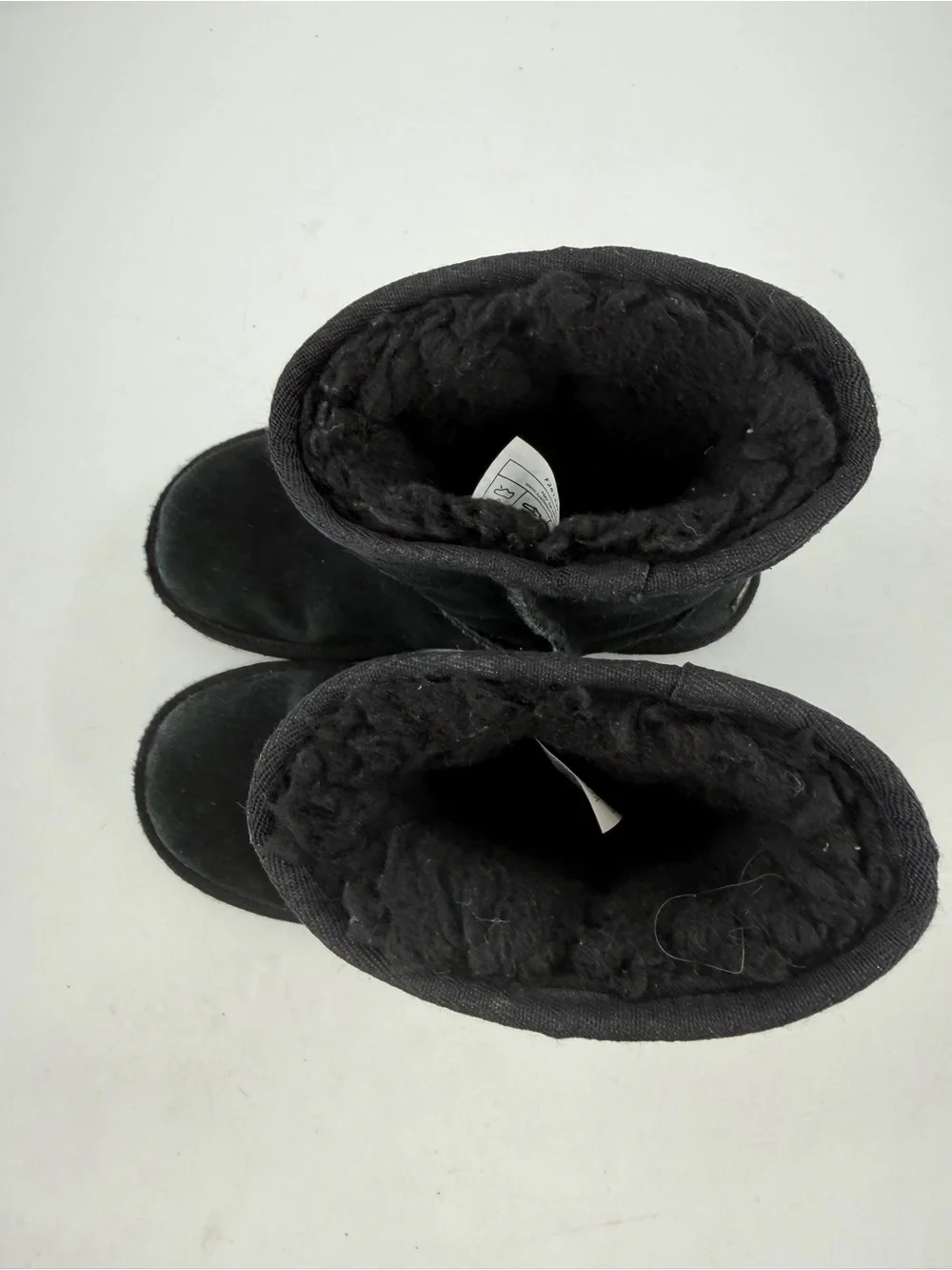 Koolaburra by Ugg Kids Koola Short -SZ 1- Black Suede Winter Snow Boots